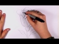 Nasıl Bir Gül Kolay Çizmek - Rose Sanat Eğitimi Cc Aç Resim 3