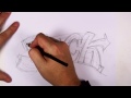 Nasıl Grafiti Çizmek İçin Mektuplar - Grafiti Yazı Jack Resim 3
