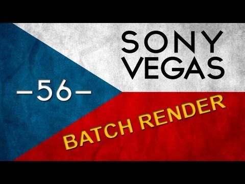 Cztutorıál - Sony Vegas - Toplu İş İşleme