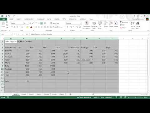 4 - Excel 2013 Ders