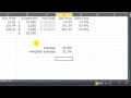 Kazanç/kayıp Ve Hisse Senedi Yatırımları Ağırlıklı Ortalamasını Hesaplamak İçin Excel'i Kullanma Resim 4