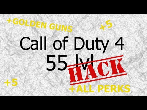 Nasıl Unlock Kesmek/call Of Duty 4-55 Lvl [Çalışma]
