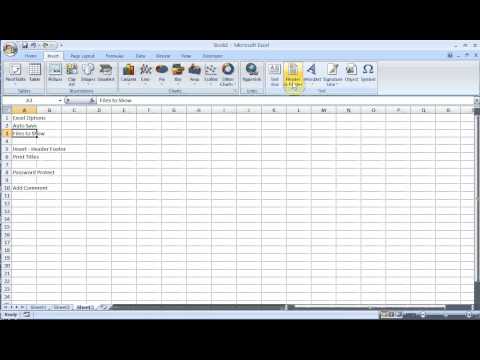 Sınav Hazırlık Microsoft Excel 2007/2010 2 Pt