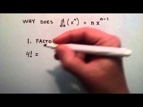 Çarpınım - Neden D/dx Nedir (X ^ N) = Nx^(N-1), Bölüm 1
