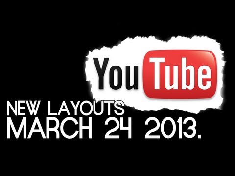 Yeni Youtube Kanal Düzeni/tasarım Şablonu [Güncelleme Mart 2013]