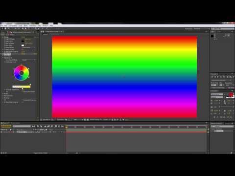 After Effects Tutorıal: Yapmak Çok Renkli Degradeler - Hd-