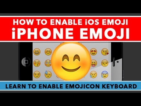 Emoji Klavye Üstünde İphone - Olanaklı Kılmak Ios 6 Emojicon Klavye Etkinleştirme