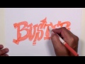 Buster Adı Tasarım - #5 50 İsim Promosyon Yazma Grafiti Resim 3