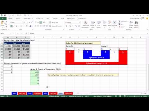Excel Büyü Hüner 1006: Sigorta Hesaplama: Dçarp İşlevi Bir 2 Yönlü Dizideki Satır Eklemek İçin