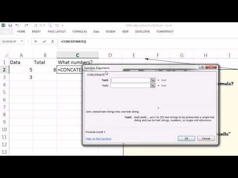 Bay Excel Ve Excelisfun Hile 130: Hücreden Metin Formül İçin Göstermek Hesaplama (Değil Formül)