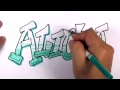 Alicia Name Tasarım - #12 50 İsim Promosyon Yazma Grafiti Resim 4
