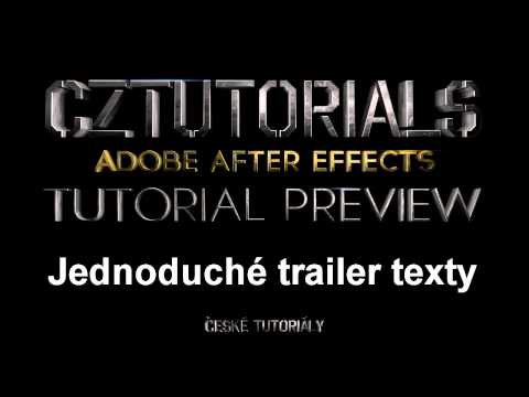 Ae_Jednoduché Trailer Texty (Öğretici Önizleme) Resim 1