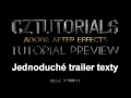 Ae_Jednoduché Trailer Texty (Öğretici Önizleme)