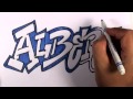Albert Name Tasarım - #20 50 İsim Promosyon Yazma Grafiti Resim 3