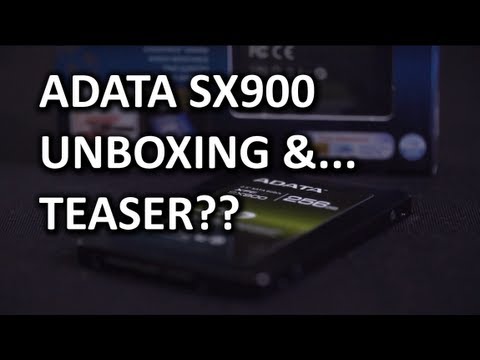 A-Data Sx900 Ssd Unboxing Ve... Teaser...