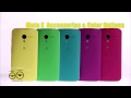 Motorola Moto X Aksesuarlar Ve Renkleri Ellerde