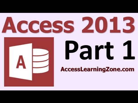 12 - Veritabanı Terminoloji Microsoft Access 2013 Eğitim Düzey 1 Bölüm 01