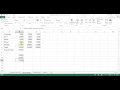 Microsoft Excel 2013 Pt 6 (Mutlak Başvuru, Adlandırılmış Aralıkları, Kopyala/yapıştır) Resim 3