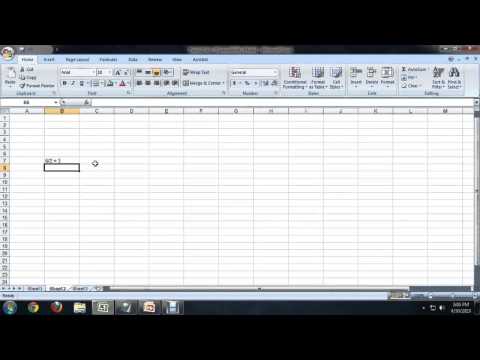 Nasıl Microsoft Excel Bir Hücrede İki Numaralar Eklemek İçin : Teknik Niş Resim 1
