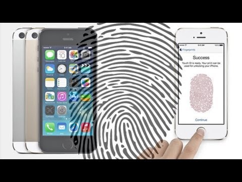 İphone 5'ler Parmak İzi Demo Ve Kılavuzu (Apple Dokunmatik Kimliği Test)