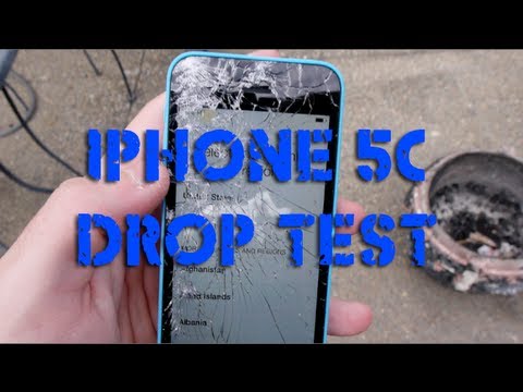 İphone 5C Dayanıklılık Damla Test Resim 1