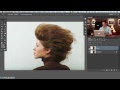Photoshop'ta Sıvılaştırma Aracını Kullanarak Şekil Saç Resim 4