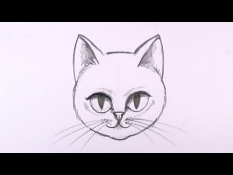 Ders - Mat Karakalem - Bir Kedi Yüz Çizmek İçin Nasıl