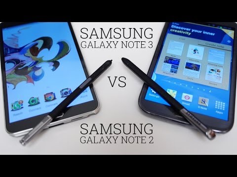 Samsung Galaxy Not 3 Vs Galaxy Not 2