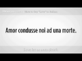 İtalyanca "aşık" Demeyi | İtalyan Ders Resim 4