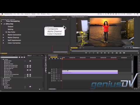 Adobe Premiere Chroma Key Resim 1