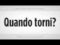 "seni Özledim" İtalyancada Nasıl | İtalyan Ders Resim 3