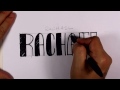Rachael Adını Yazmayı Grafiti #40 50 İsim Tanıtım Tasarım Resim 3