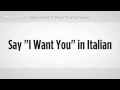 "ben İstiyorum" İtalyancada Nasıl | İtalyan Ders Resim 4