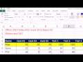 Office 2013 Sınıf #23: Excel Temelleri 05: Şerit Ve Hızlı Erişim Araç Çubuğunu Özelleştirme