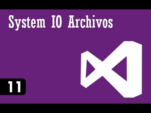 C# Intermedio - 11 - Sistem G/ç Archivos