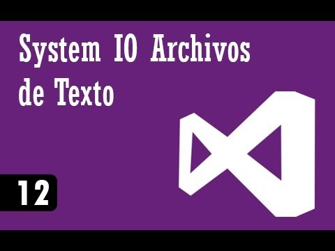 C# Intermedio - 12 - Sistem G/ç Archivos De Texto Resim 1