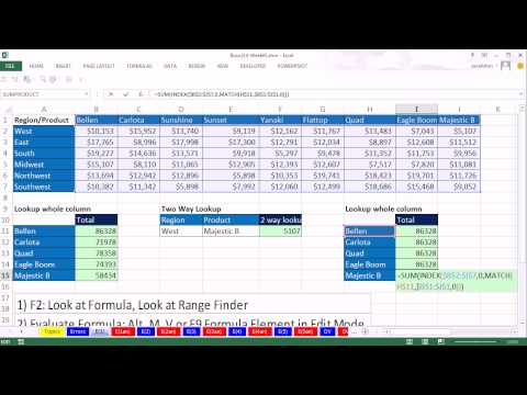 Highline Excel 2013 Sınıf Video 27: Nasıl Excel Formül Hataları Aşağı İzlemek İçin (16 Örnekler) Resim 1