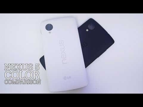 Nexus 5 Renk Karşılaştırma - Siyah Vs Beyaz