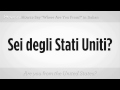 "sen Neredesin Dan" Demeyi | İtalyan Ders Resim 4