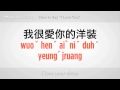 "seni Seviyorum" Demeyi | Mandarin Çincesi Resim 3