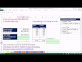 Office 2013 Sınıf #44, Excel Temelleri 26: İşlev Kolay 8 Örnekler Yapılan