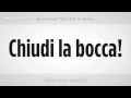 "italyancada Kapa Çeneni" Demeyi | İtalyan Ders Resim 4