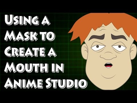 Bir Ağız Maskesi Anime Studio İle Oluşturma