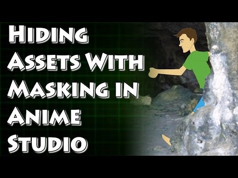 Varlıkları Maskeleme Anime Studio İle Gizleme