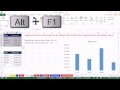 Highline Excel 2013 Sınıf Video 43: Varsayılan Grafik Excel 2013 Yılında, Klavye Kısayolları Listeleri Ayarla. Resim 3