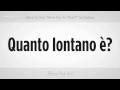 "ne Kadar Bu" İtalyancada Nasıl | İtalyan Ders Resim 3