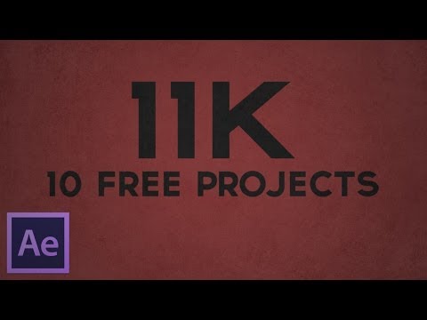 Cztutorıals 10 Ücretsiz Ae Projektů V1
