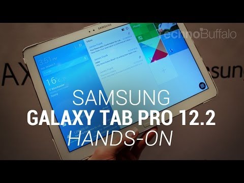 Samsung Galaxy Tab Pro 12,2 - Eller Üzerinde - Ces 2014 Resim 1