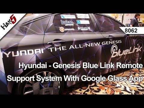 Hyundai - Genesis Mavi Bağlantı Uzaktan Destek Sistemi Google Cam Uygulaması İle