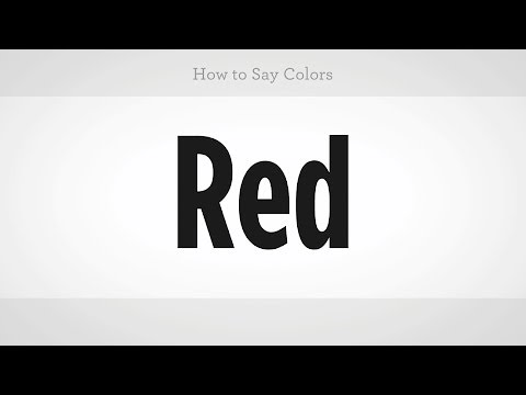 Renkleri Nasıl | Mandarin Çincesi